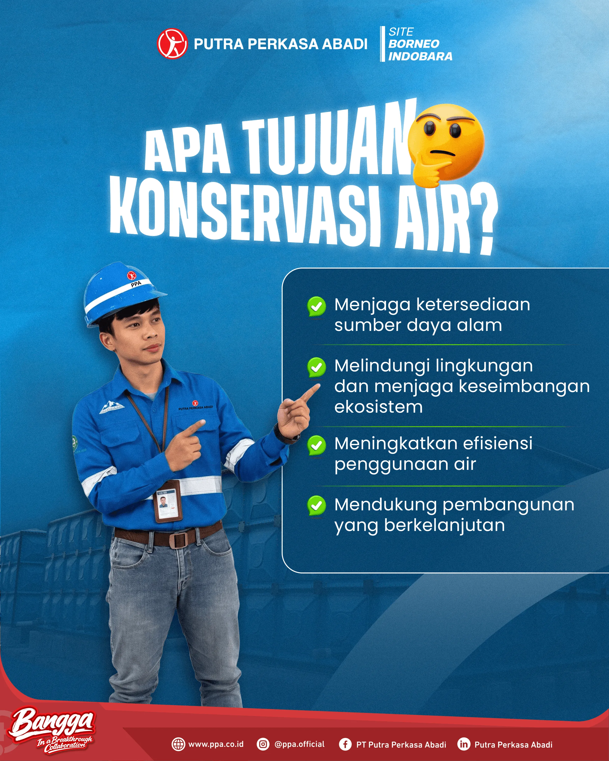 Tujuan Konservasi Air untuk Masa Kini dan Masa Depan